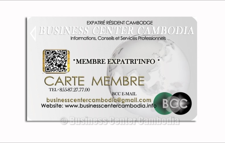 Expatri' Info Member Card